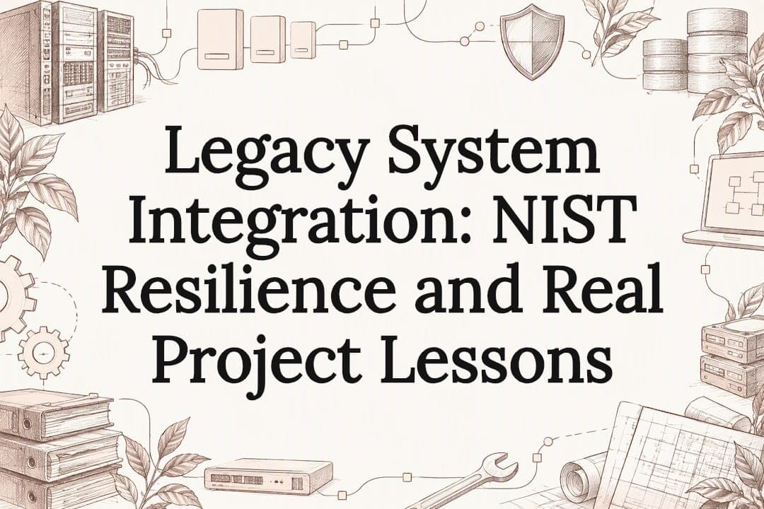 Legacy System Integration: NIST Resilience and Real Project Lessons